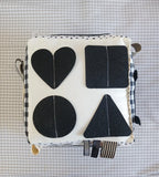 High Contrast Busy Baby Cube