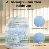 KleanPal Pro Baby Bottle Washer, Sterilizer, and Dryer