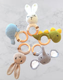 Crochet Rattle Ring/Teether