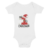 Personalised Christmas Baby Vests