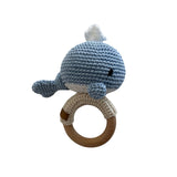 Crochet Rattle Ring/Teether