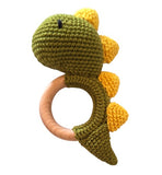 Crochet Rattle Ring/Teether