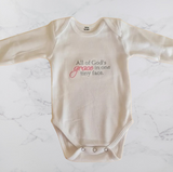 Personalised Embroidered Baby Vests