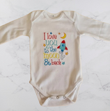 Personalised Embroidered Baby Vests
