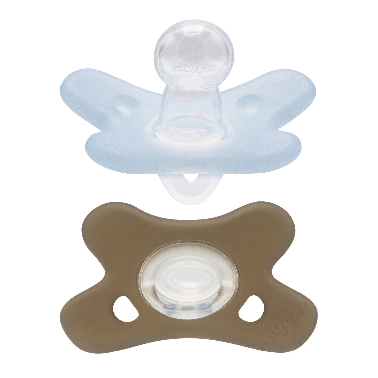 Difrax Silicone Pacifier (0 - 6 months) - Duo Pack