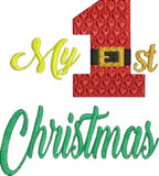 Personalised Christmas Baby Vests