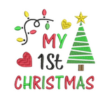 Personalised Christmas Baby Vests