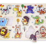 Wooden Peg Puzzle (Snookums)