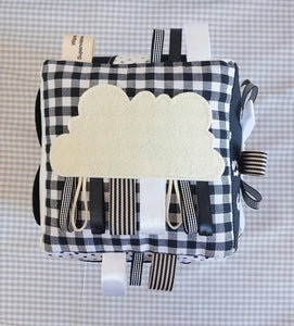 High Contrast Busy Baby Cube