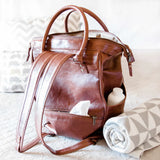 Genuine Leather Mally Bambino Baby Bags