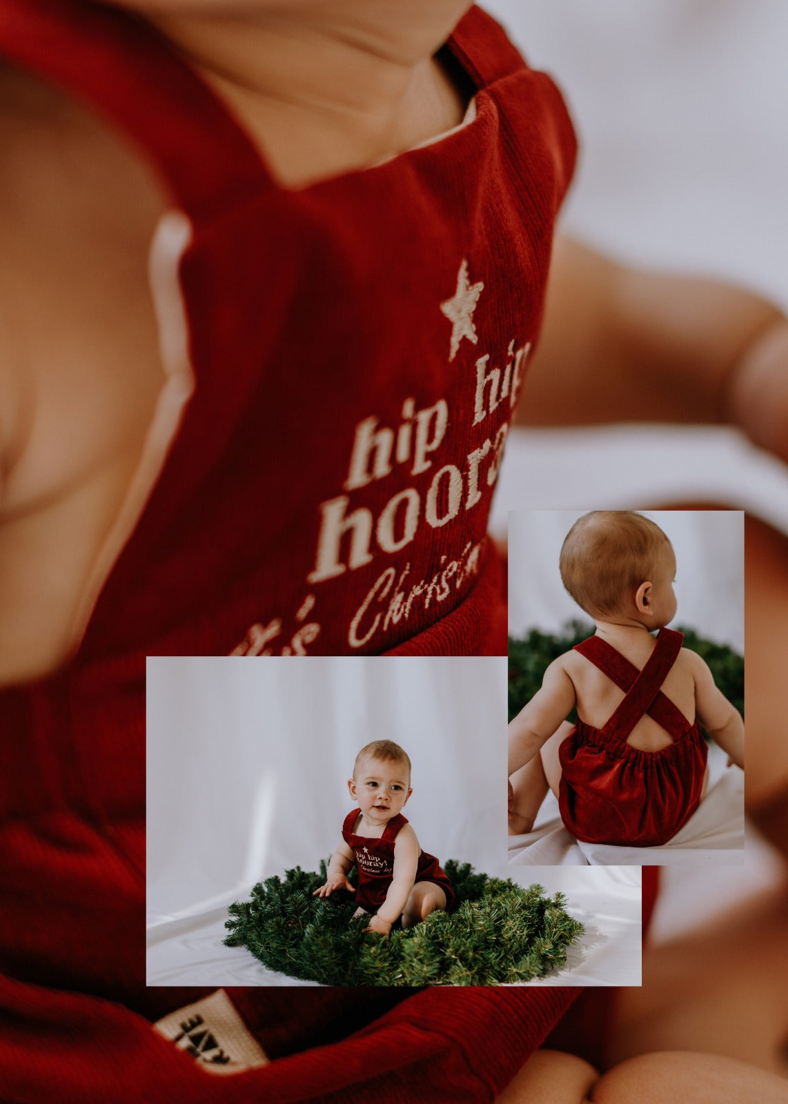 My First Christmas Romper