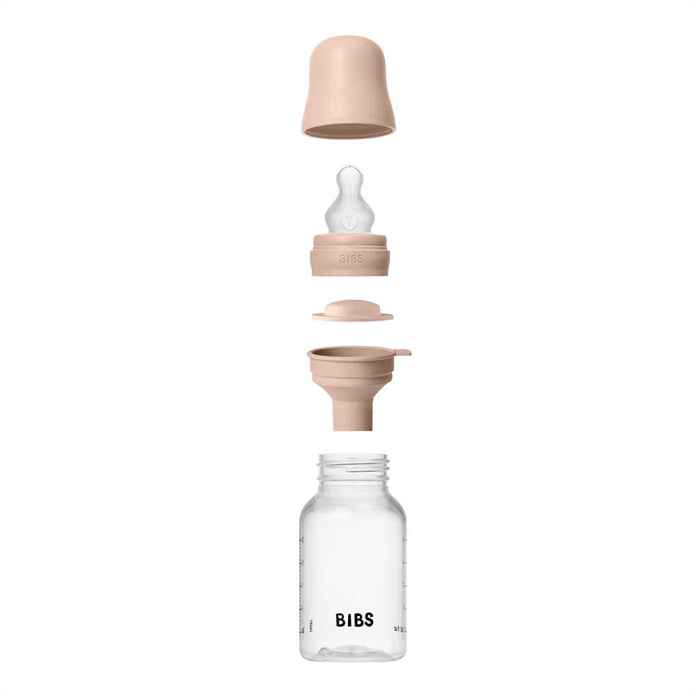 BIBS Baby Bottle 150ml Silicone (Slow Flow)