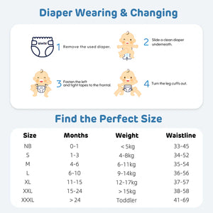 Aiwibi Disposable Baby Diapers