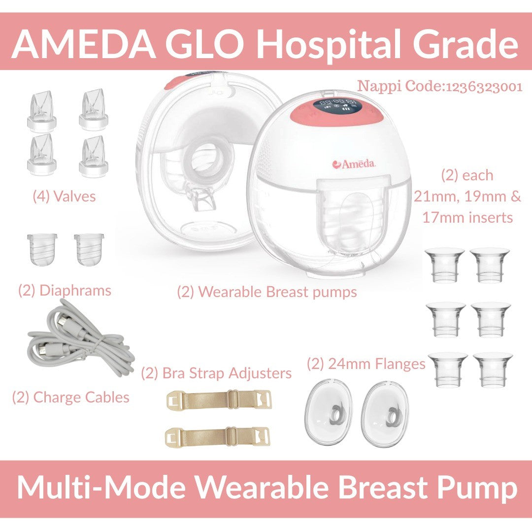 BLACK FRIDAY DEAL Ameda GLO Double Wearable Hospital Grade Breast Pump