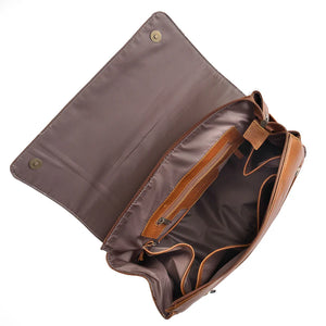 Genuine Leather Mally Bebe Backpack