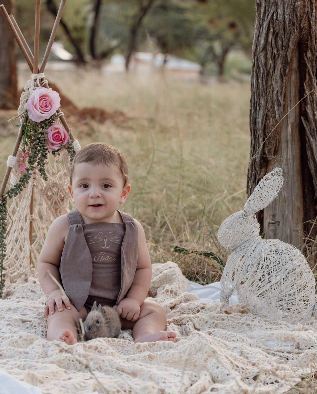 Easter Bunny Rompers