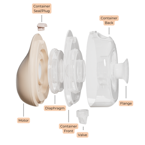 Double Freely Wearable Electric Breast Pump