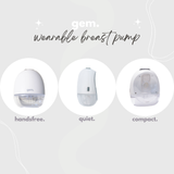 Double Gem Wearable Breast Pump
