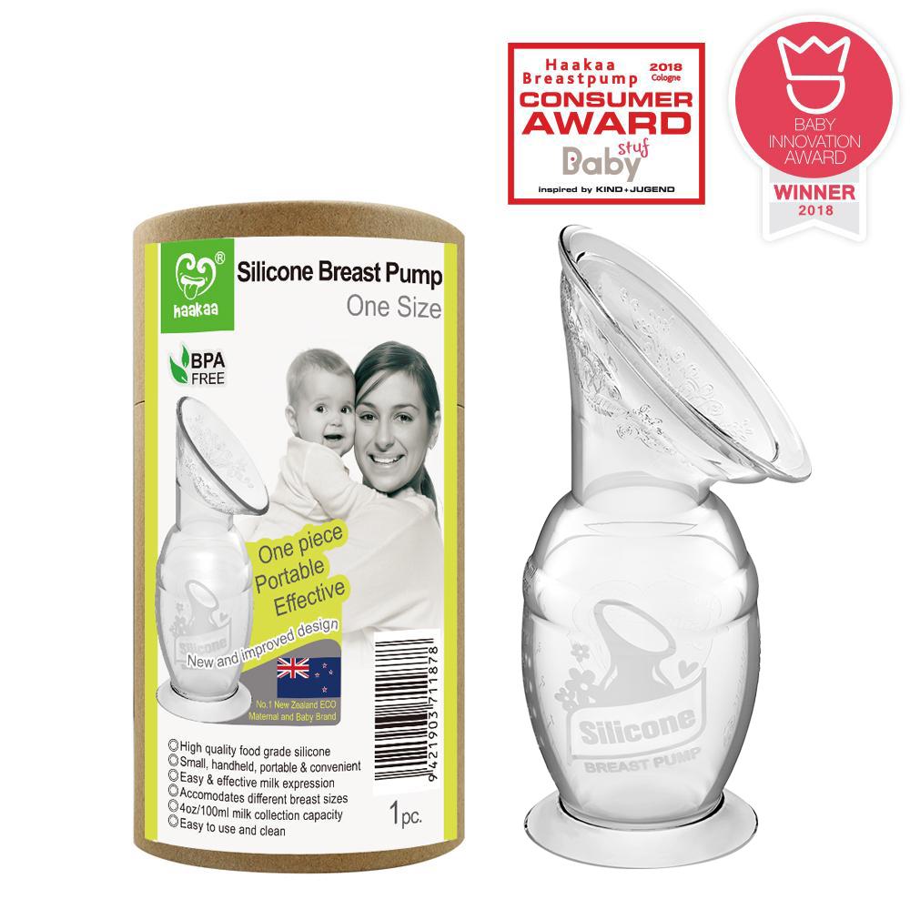 Haakaa 150ml Silicone Breast Pump with Suction Base