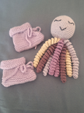 Preemie Knitted Booties