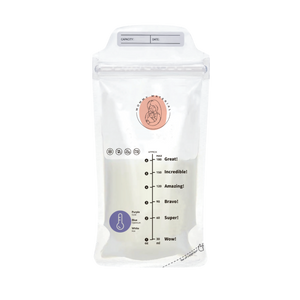 Temperature-Sensing Breast Milk Storage Bags