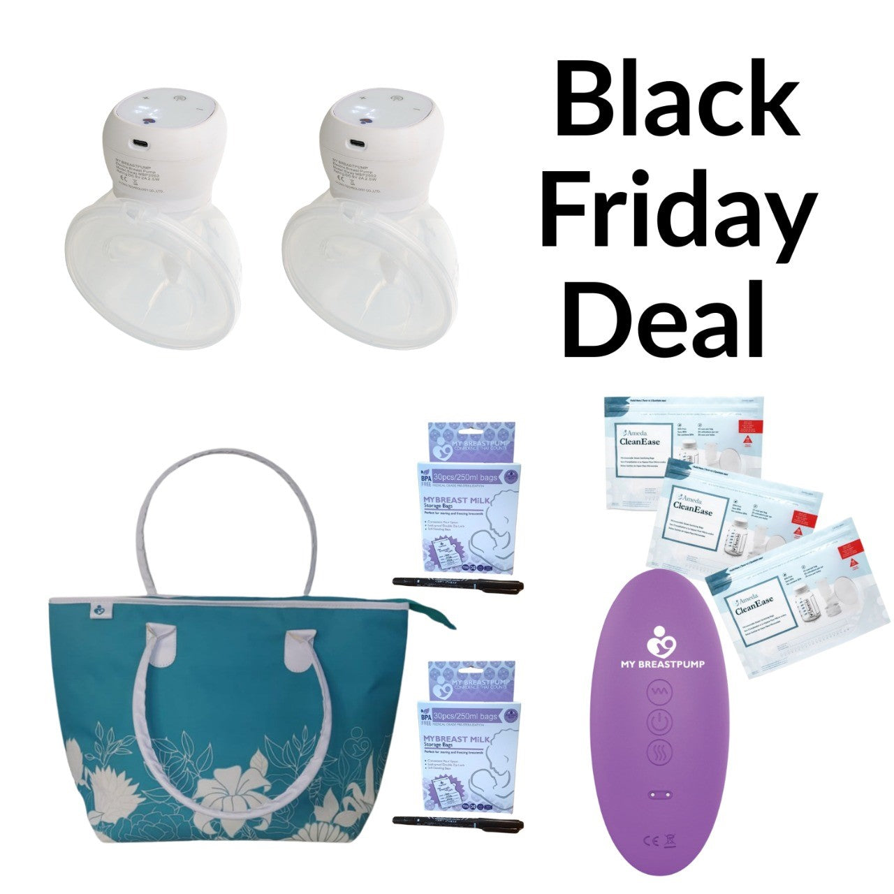 BLACK FRIDAY DEAL Sway Wearable Breast Pump Double
