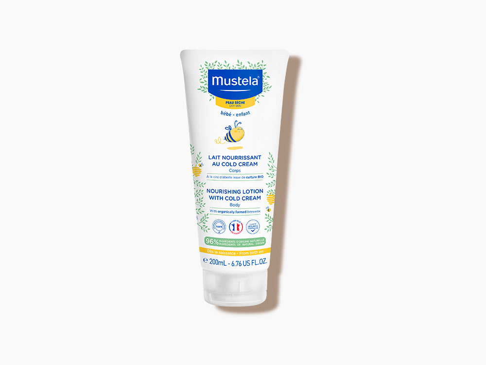 Mustela Nourishing Body Baby Lotion Tube 200ml - Dry Skin
