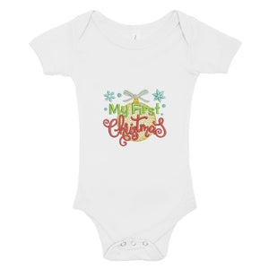 Personalised Christmas Baby Vests