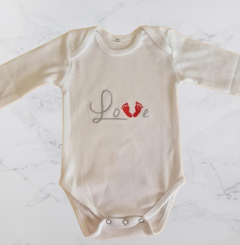 Personalised Embroidered Baby Vests
