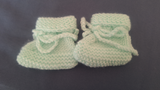 Newborn Knitted Booties