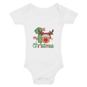 Personalised Christmas Baby Vests