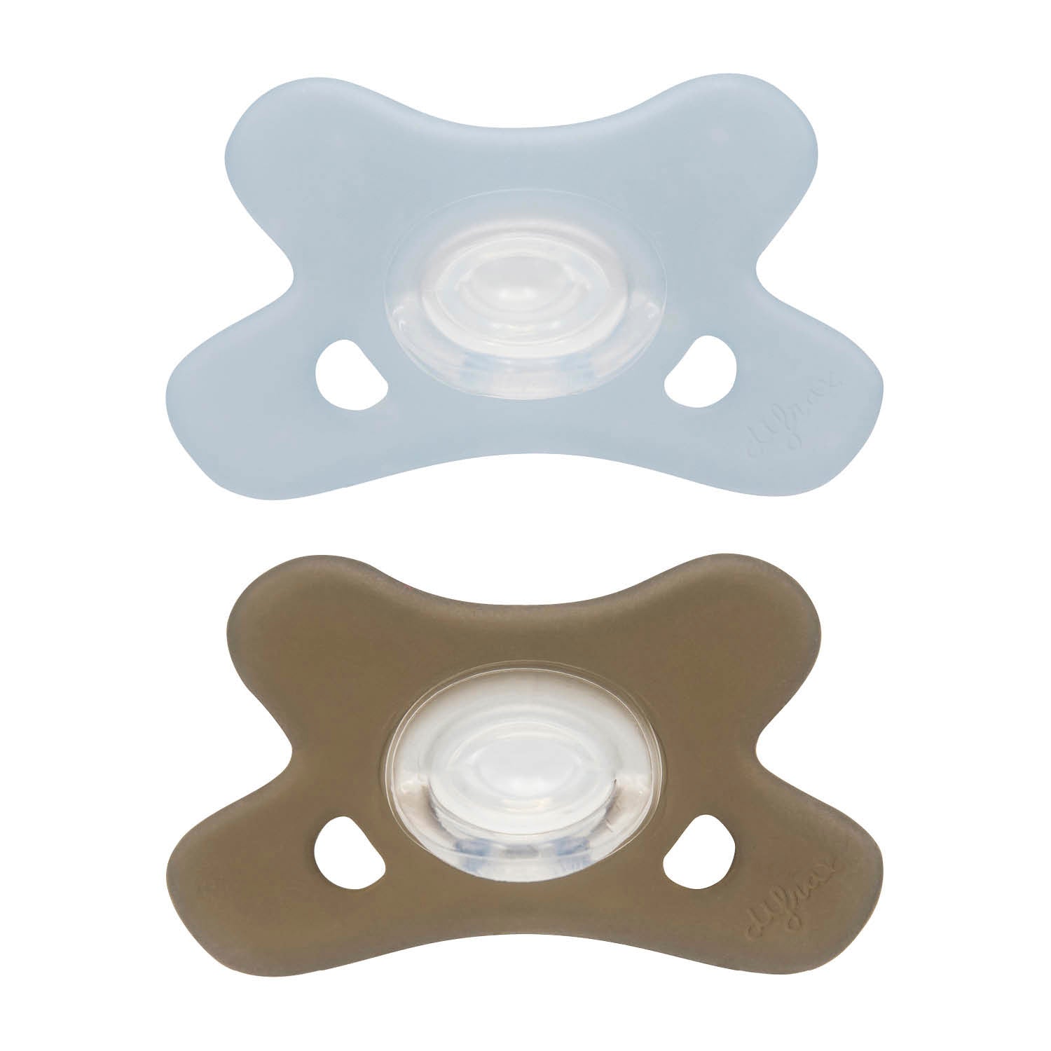 Difrax Silicone Pacifier (0 - 6 months) - Duo Pack