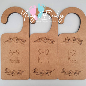 Wooden Engraved Closet Dividers