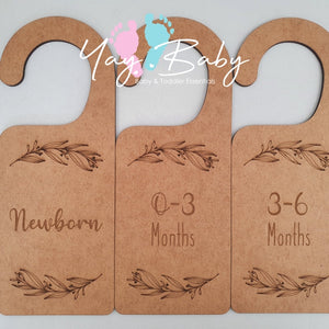 Wooden Engraved Closet Dividers