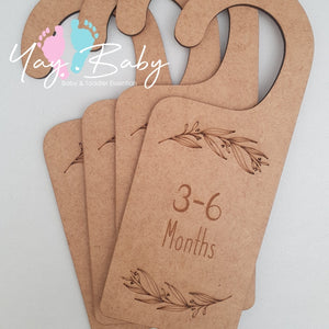 Wooden Engraved Closet Dividers